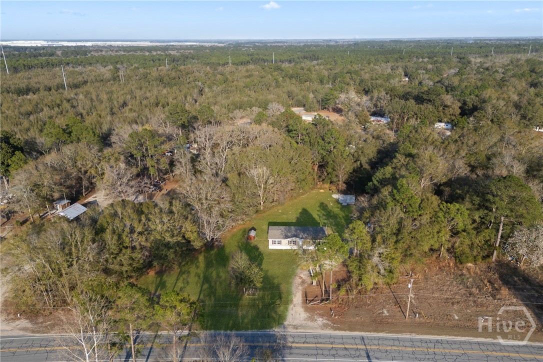 2599 Black Creek Church Road Ellabell, GA 31308 - Photo 35 of 36 Ariel view of home