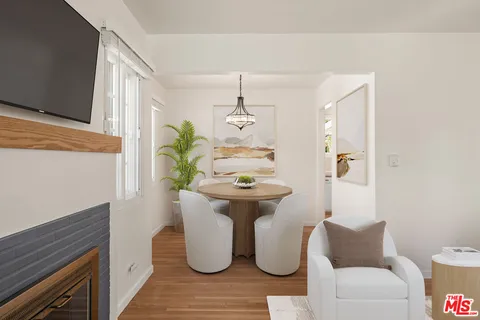 a view of a living room with a couch