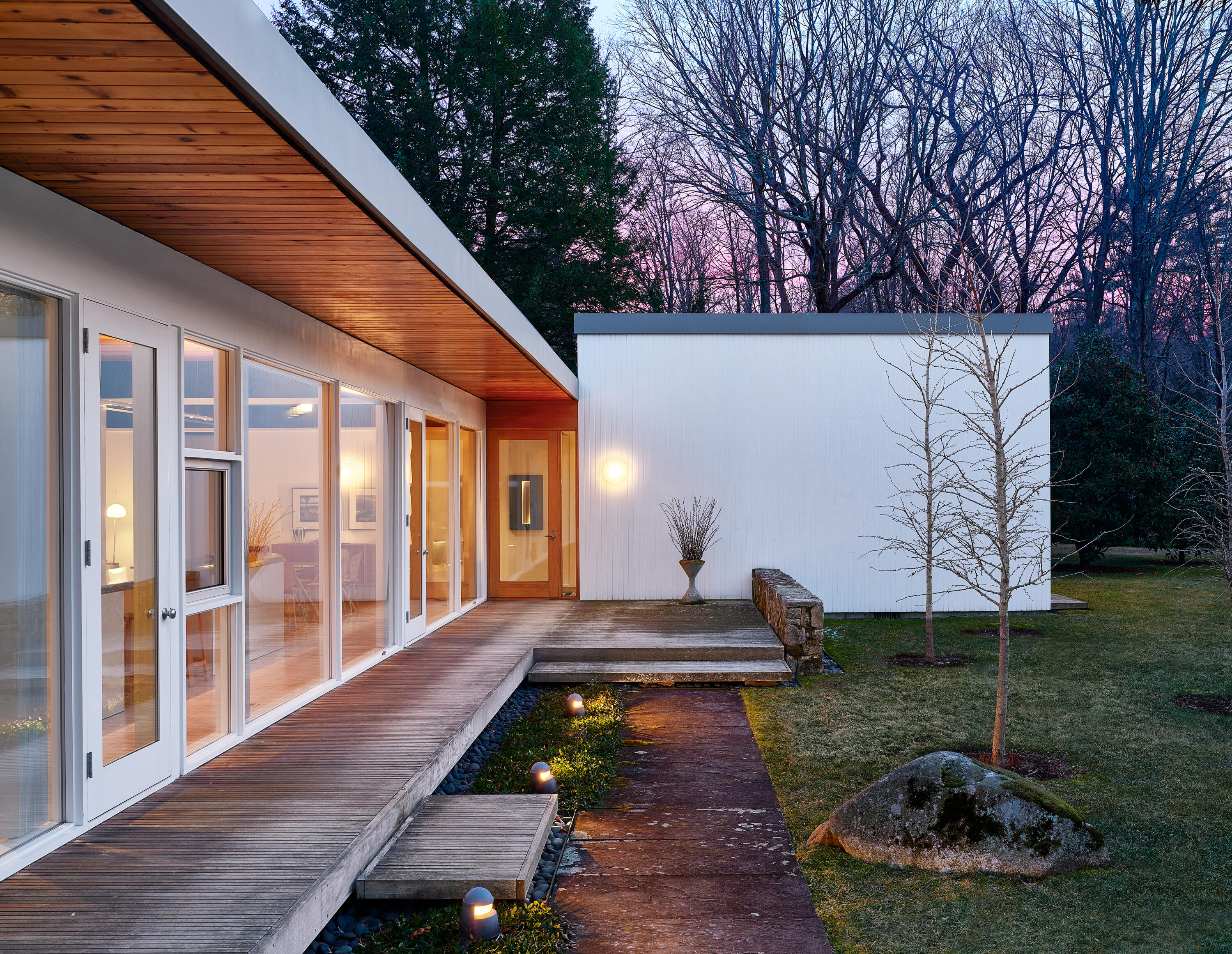 431 Valley Road New Canaan, CT 06840 - Photo 32 of 32 a swimming pool with outdoor seating and yard