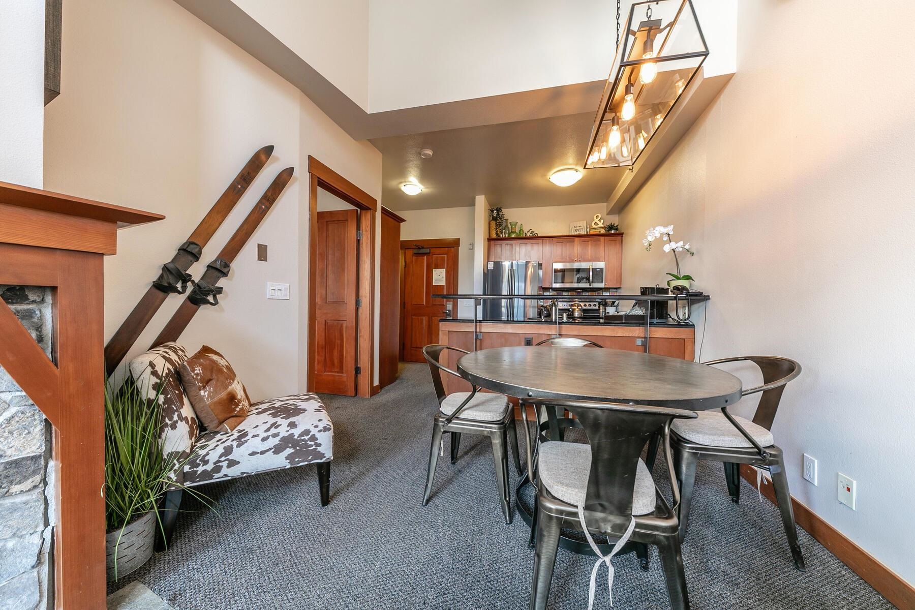 1750 Village East Road, Unit 5418 Olympic Valley, CA 96146 - Photo 13 of 21 a view of a room with furniture and wooden floor