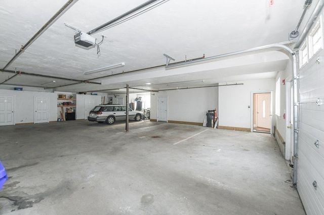 a view of parking garage