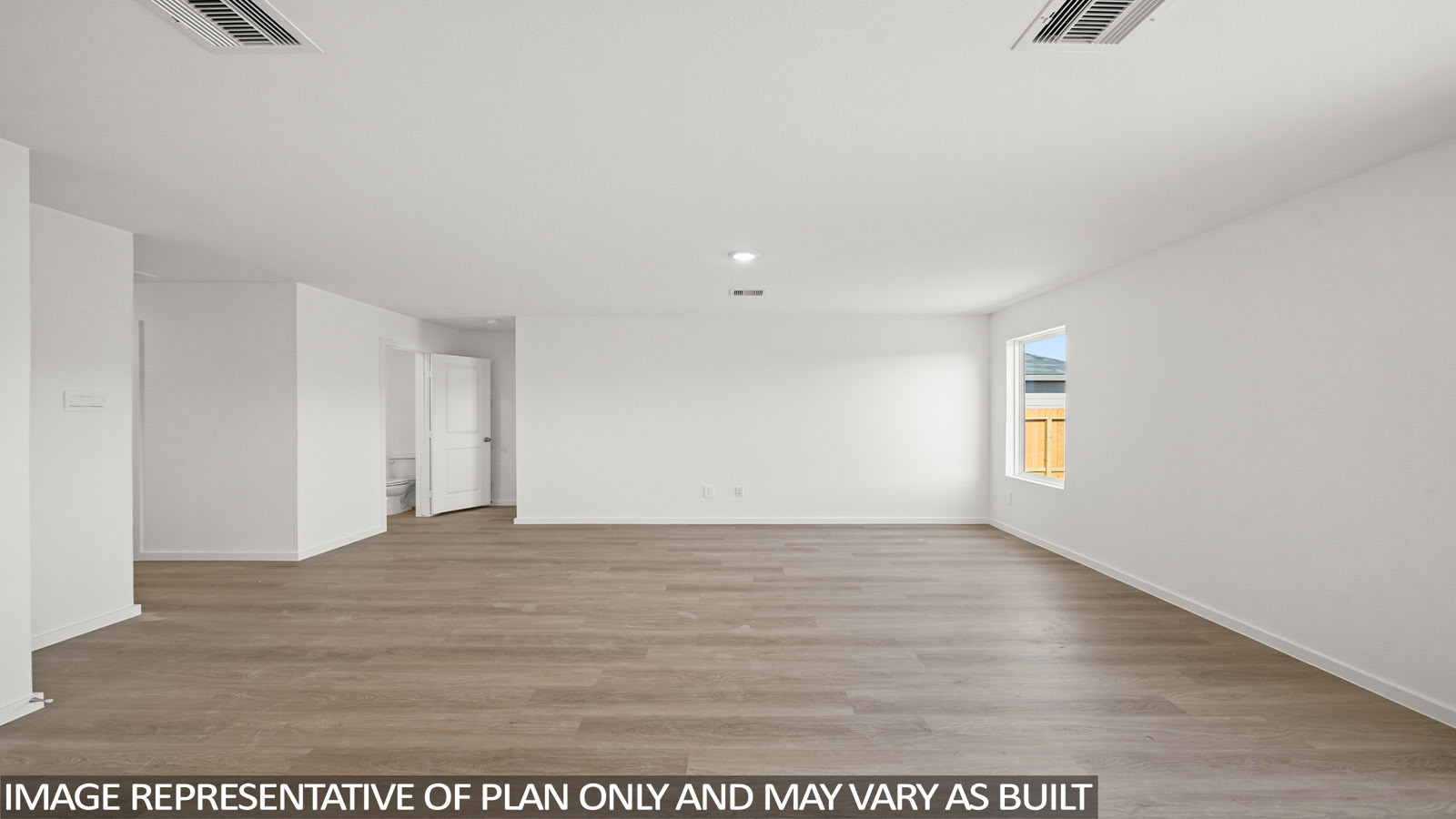 156 Baby Calf Roping Road Jarrell, TX 76537 - Photo 9 of 22 Well-proportioned interior space offers a versatile layout for contemporary living.
