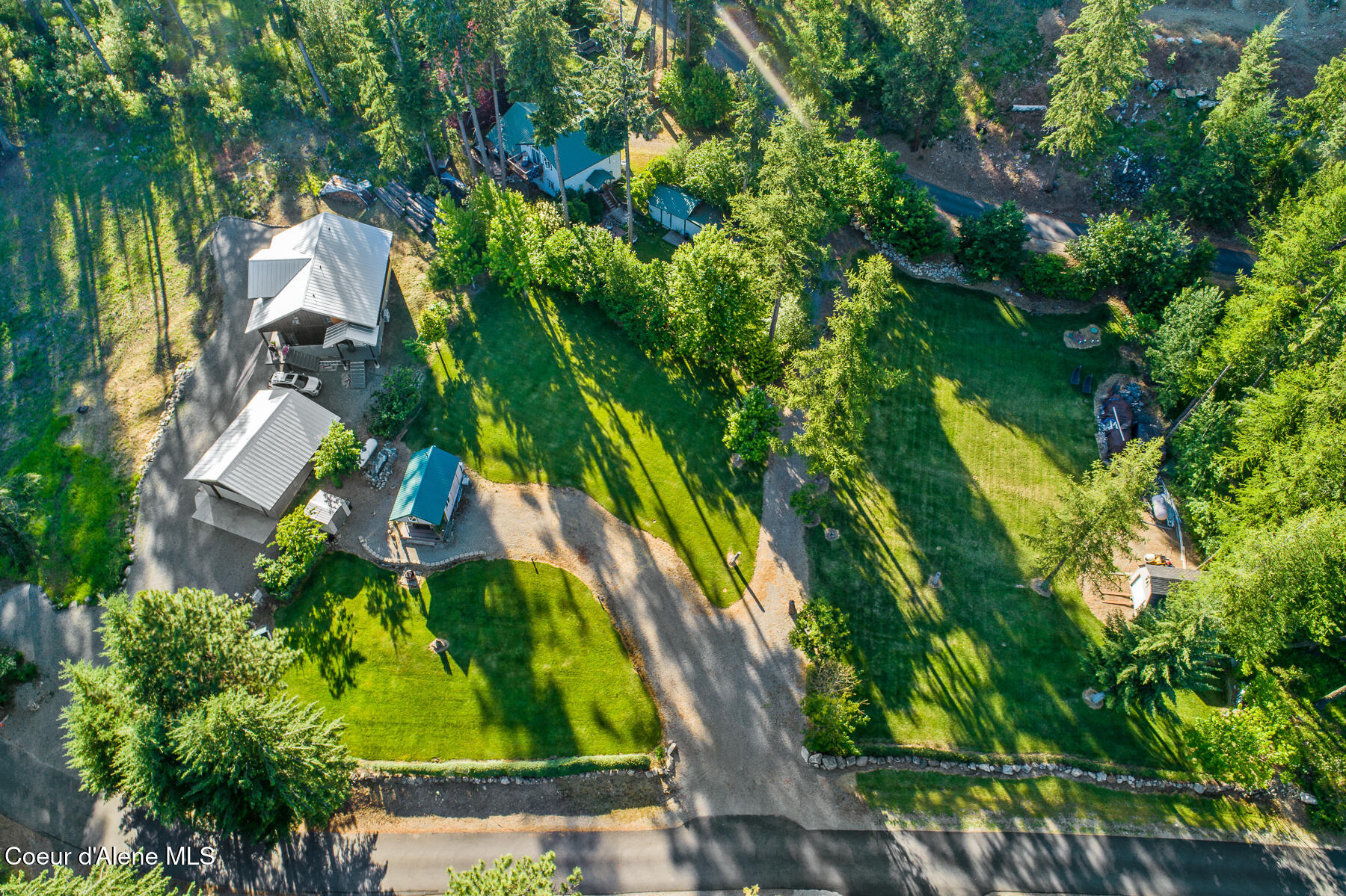 461-463 Glacier Loop Road Athol, ID 83801 - Photo 18 of 24 Aerial_461_463GlacierLoopRd-1