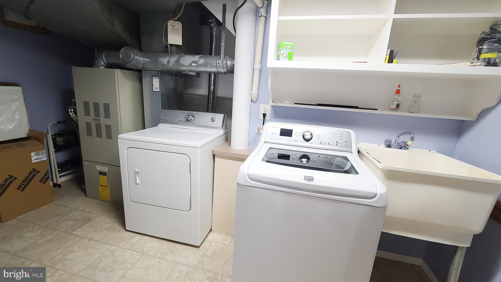 1531 Galena Road Baltimore, MD 21221 - Photo 43 of 66 Basement laundry room.