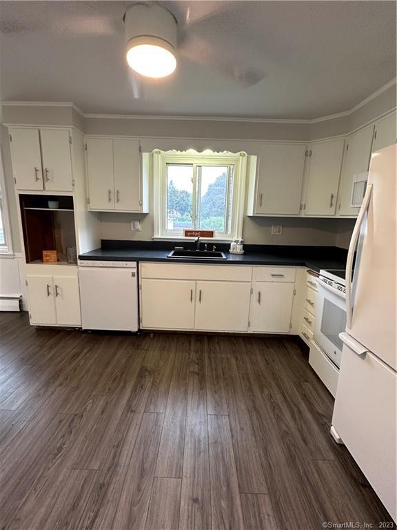 280 Lighthouse Road New Haven, CT 06512 - Photo 3 of 21 a kitchen with granite countertop a sink and a stove top oven