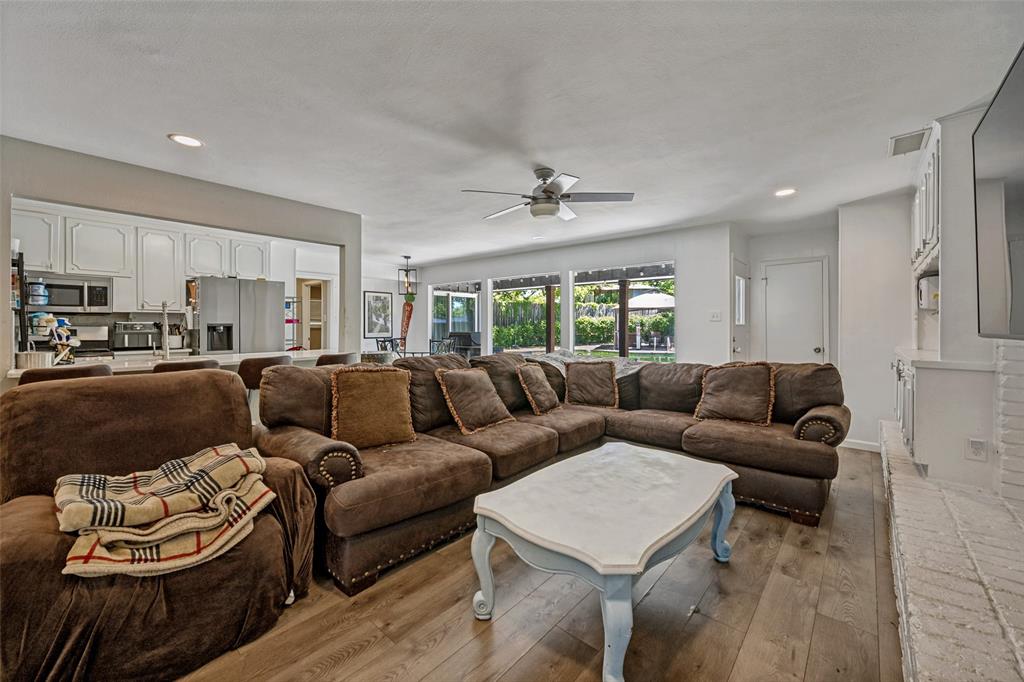 625 Caduceus Lane Hurst, TX 76053 - Photo 6 of 21 a living room with furniture and a window