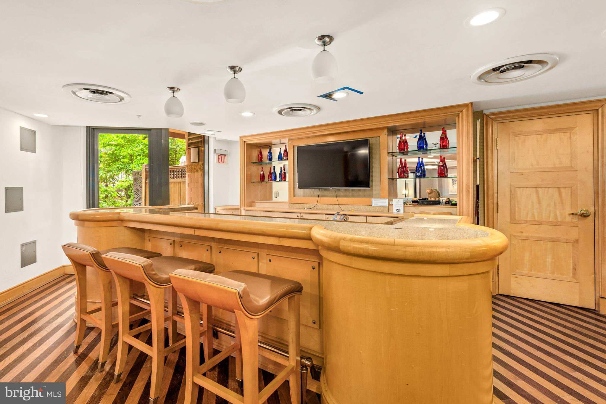 616 E Street Northwest, Unit 322 Washington, DC 20004 - Photo 22 of 33 a view of a dining room with furniture window and outside view