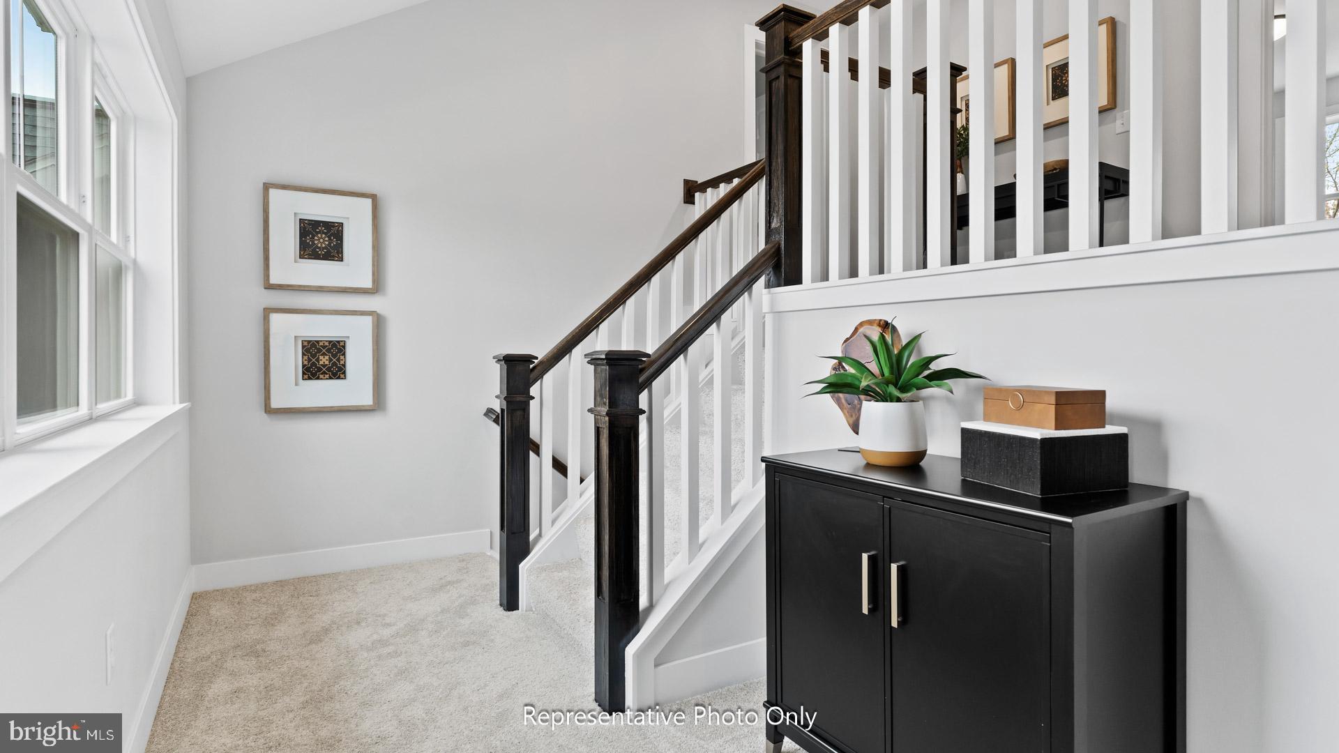 110 Copper Ridge Drive Newmanstown, PA 17073 - Photo 28 of 43 a view of staircase with lots of white walls