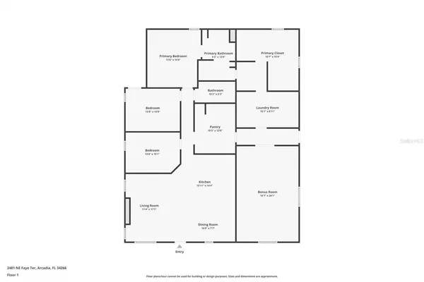 $650,000 | 2481 Northeast Faye Terrace, Arcadia, FL 34266