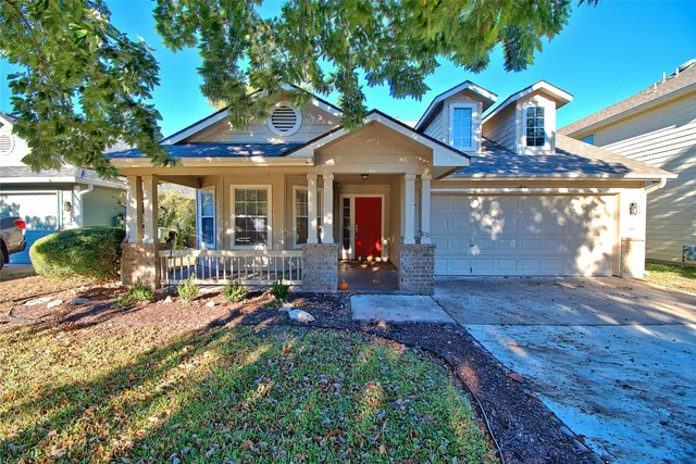 a front view of a house with a porch