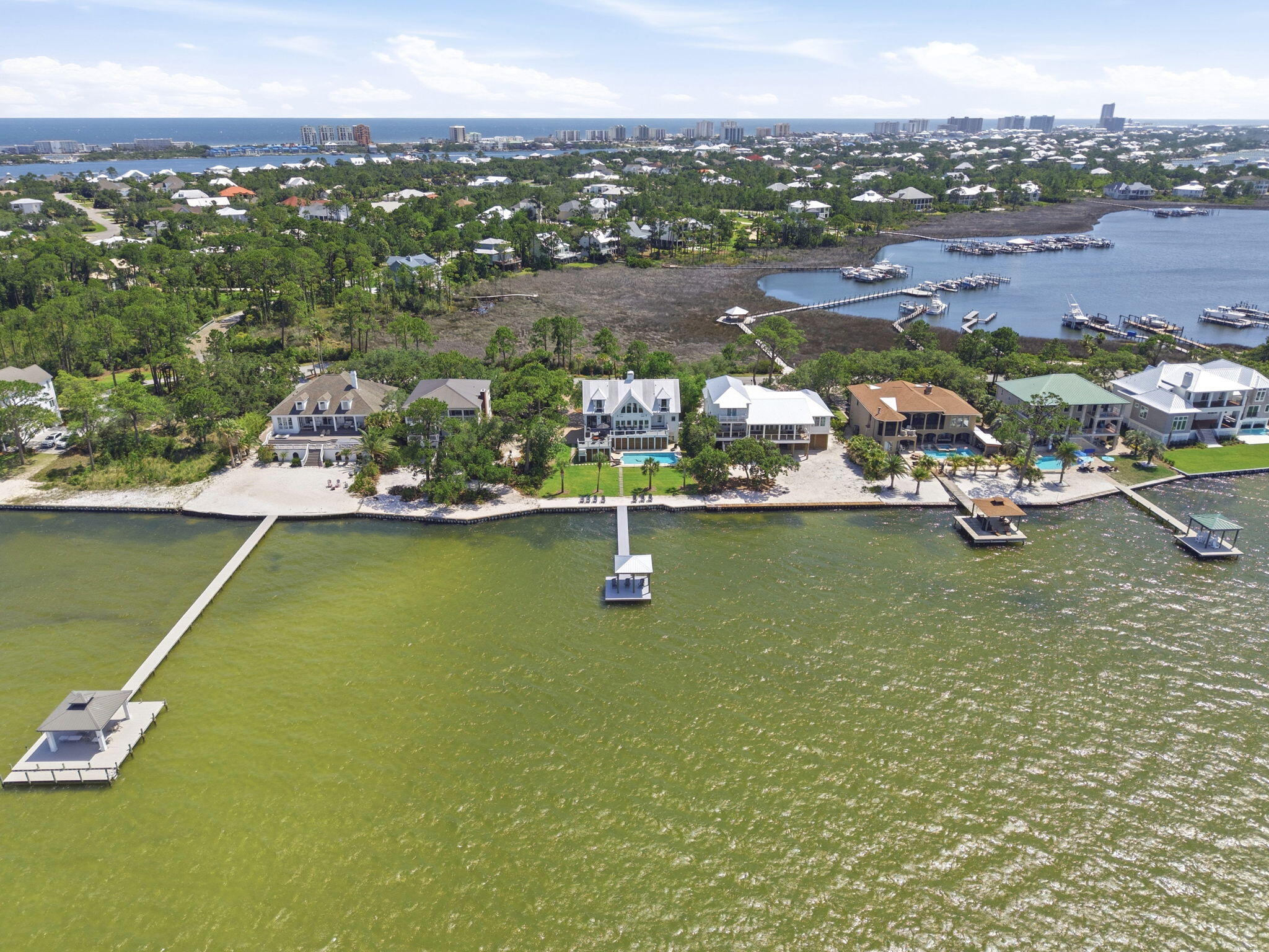 31061 Peninsula Drive Orange Beach, AL 36561 - Photo 78 of 93 a view of a lake with a mountain