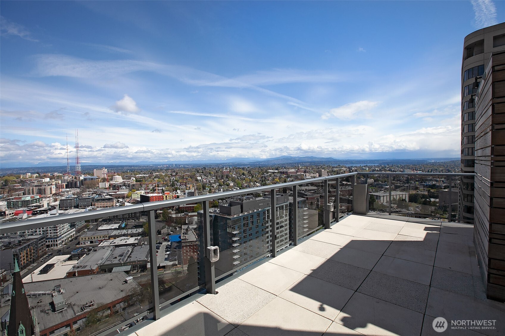 1321 Seneca Street, Unit 206 Seattle, WA 98101 - Photo 29 of 35 a view of a city view from a terrace