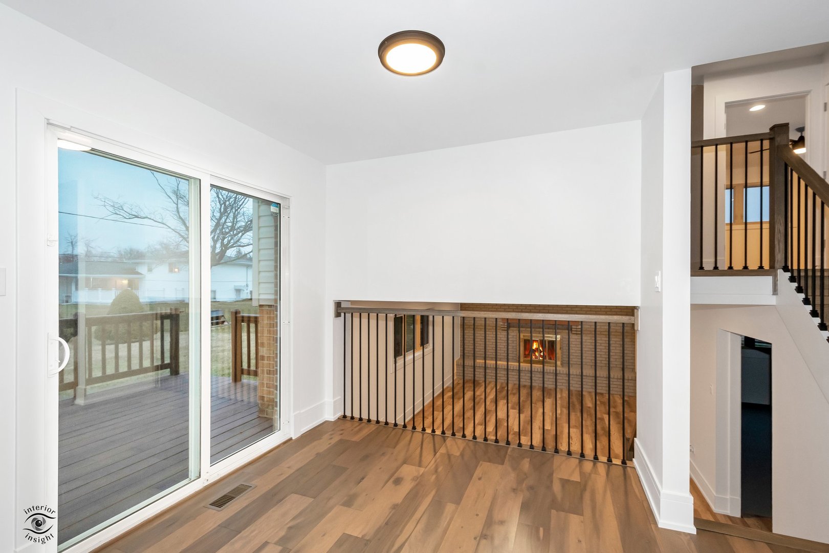 Undisclosed Address Lansing, IL 60438 - Photo 6 of 23 a view of a room with wooden floor and windows