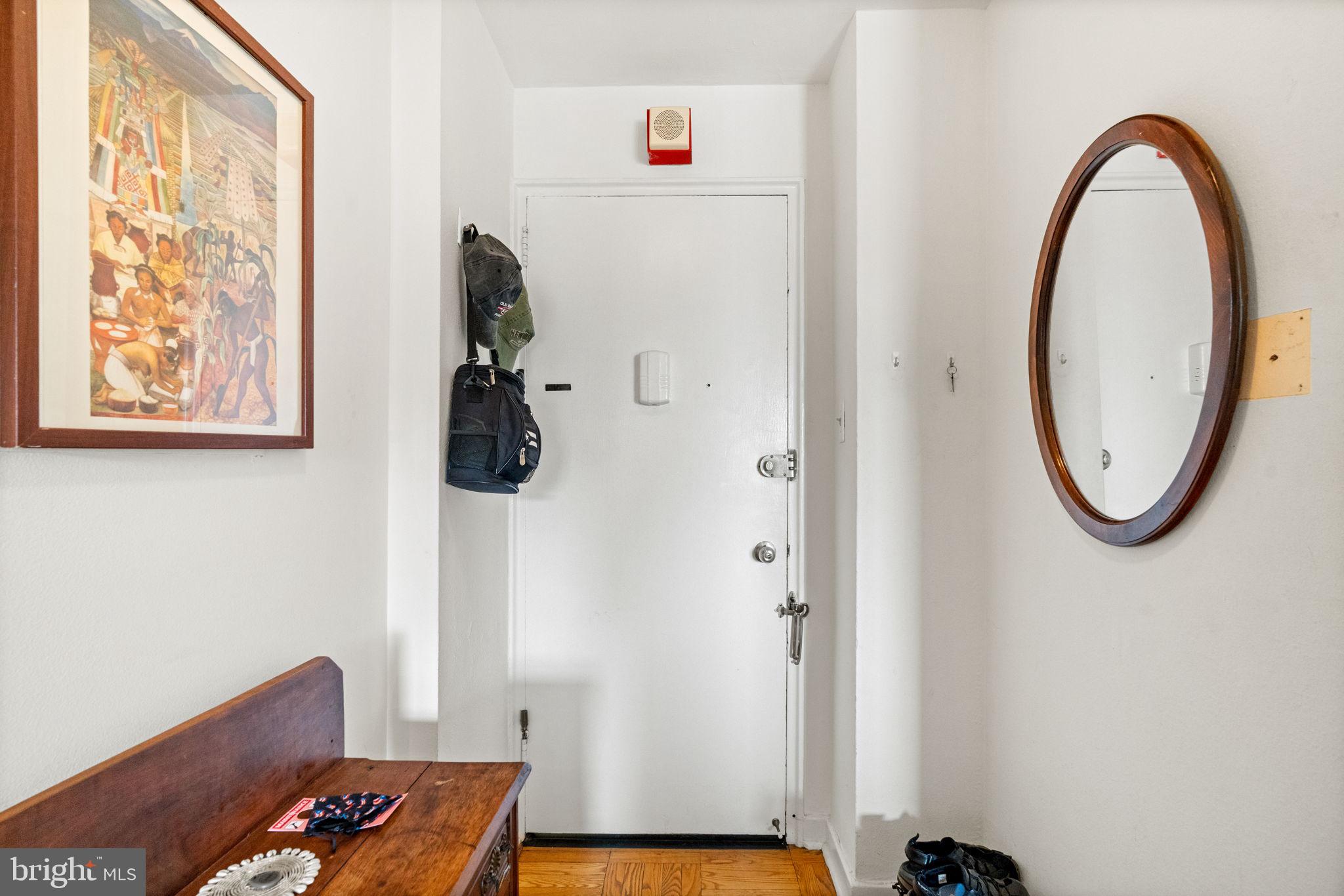 2601 Pennsylvania Avenue, Unit 1132 Philadelphia, PA 19130 - Photo 17 of 28 a view of entryway with wooden floor