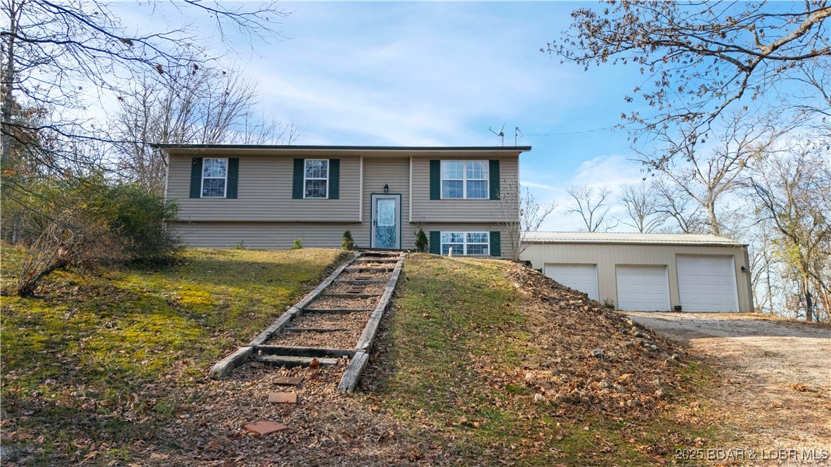 557 Ball Park Road Camdenton, MO 65020 - Photo 50 of 52 Front of home & detached garage