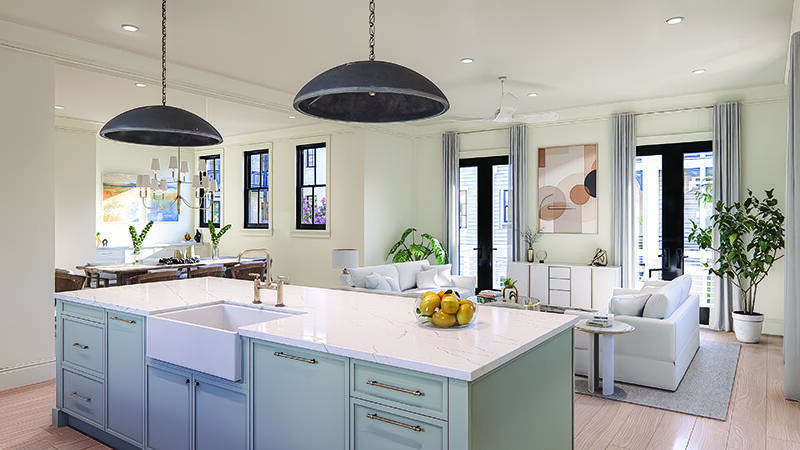 303 Queens Court, Unit 2 Mount Pleasant, SC 29464 - Photo 5 of 14 Q_Kitchen_open_1