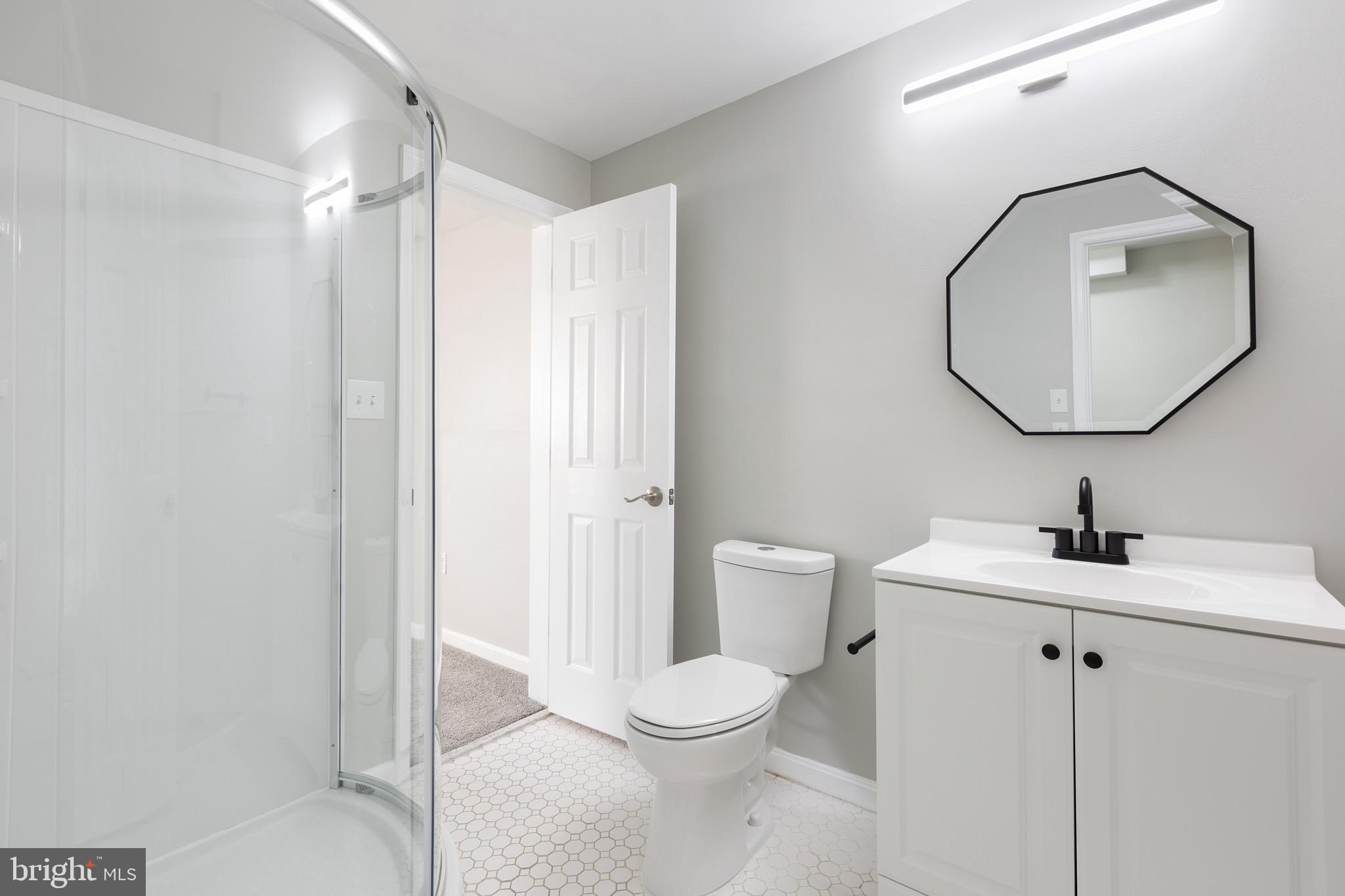 11400 Belvidere Road Bowie, MD 20721 - Photo 43 of 49 Renovated lower level bathroom