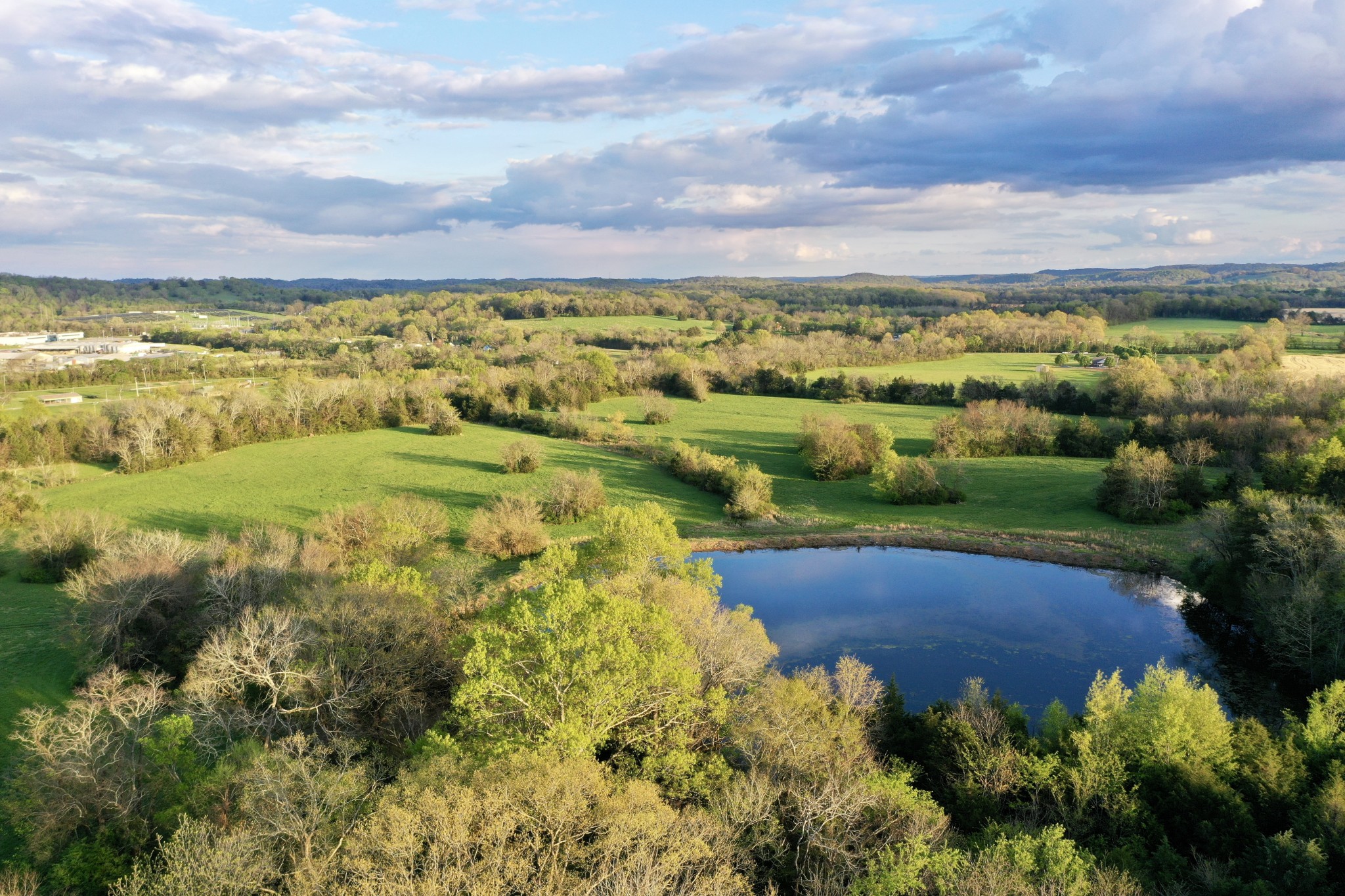 a view of an ocean with beach