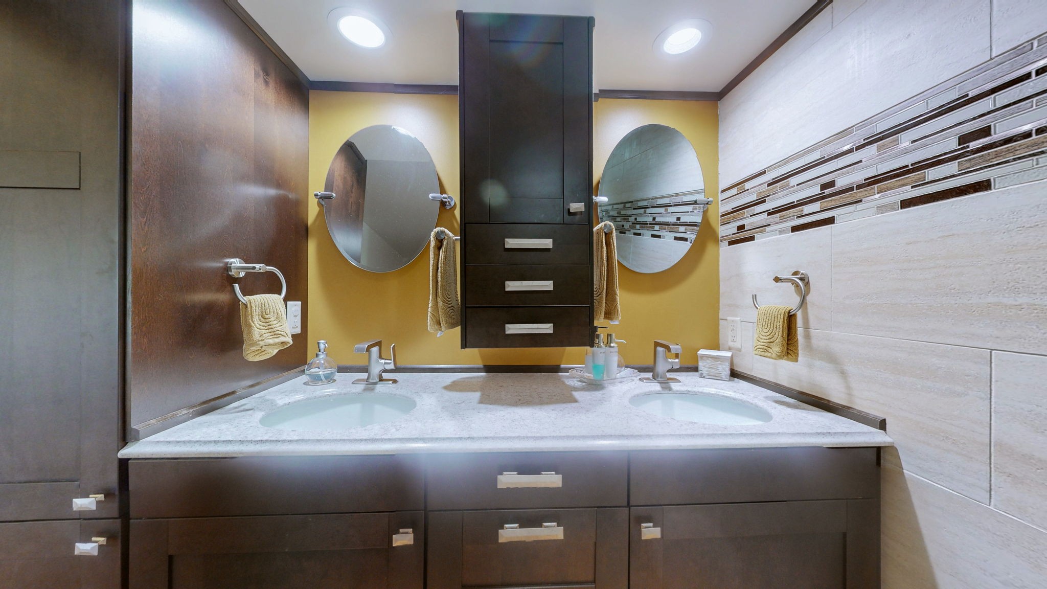 205 Lewis Lane Clinton, KY 42031 - Photo 17 of 86 a bathroom with a sink and a mirror