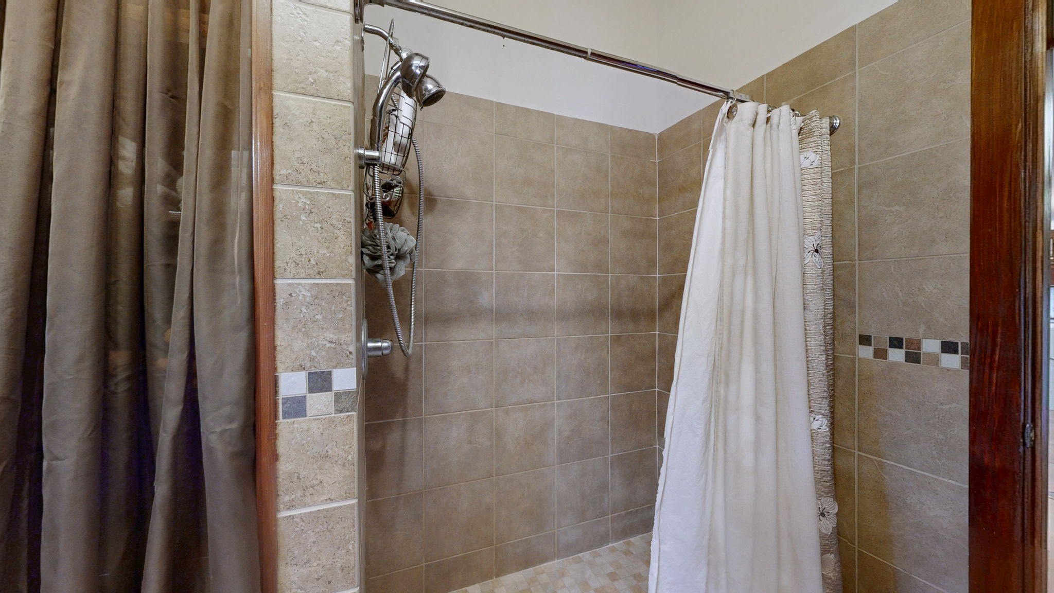 205 Lewis Lane Clinton, KY 42031 - Photo 22 of 86 a bathroom with a shower and a glass door