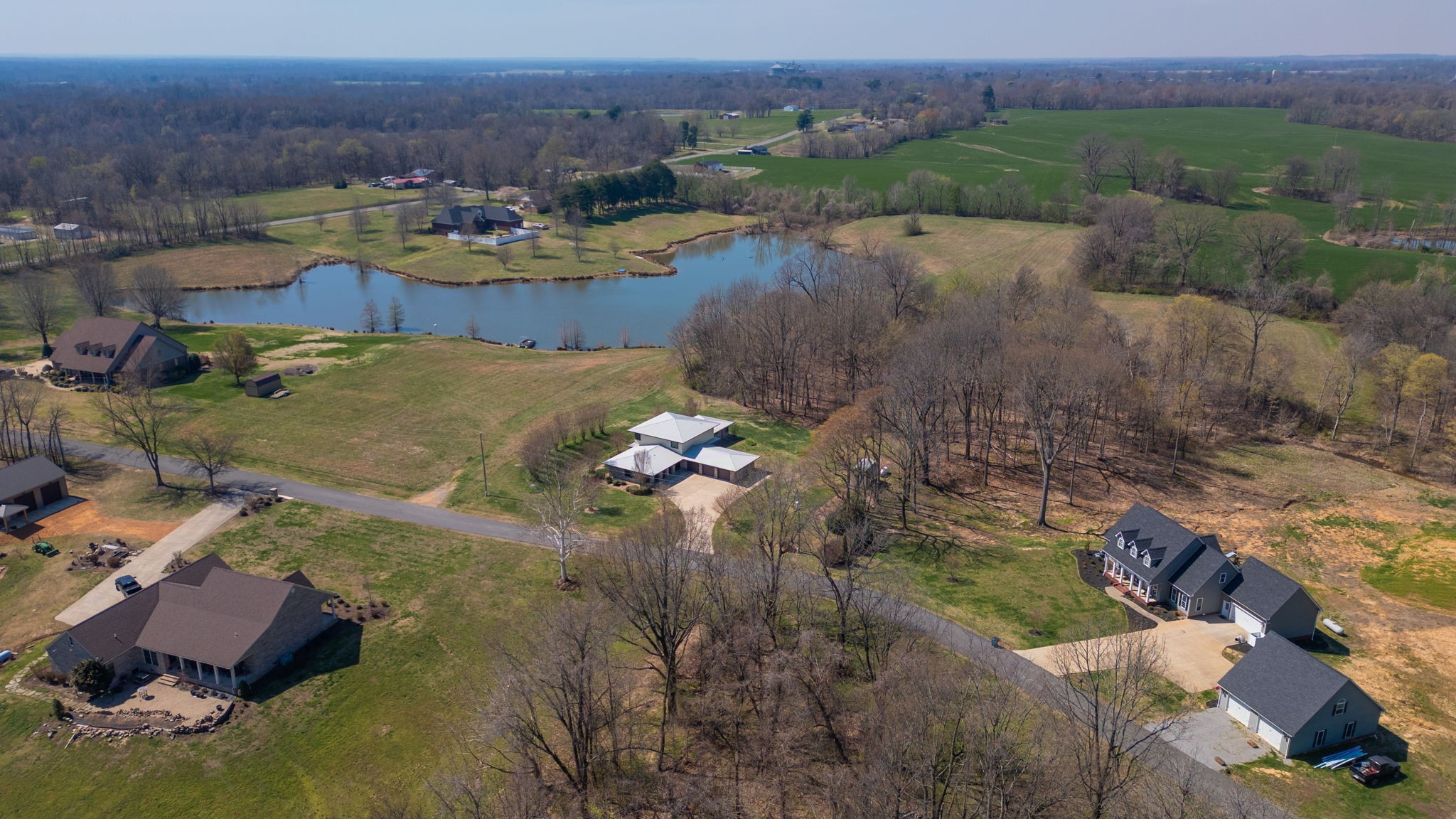 205 Lewis Lane Clinton, KY 42031 - Photo 44 of 86 an aerial view of multiple house