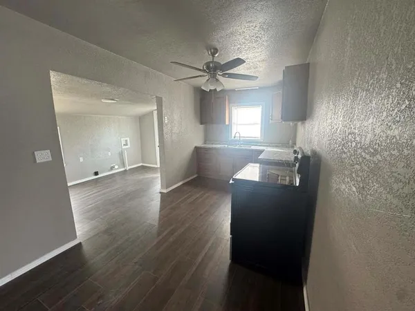 a view of a livingroom with a couch