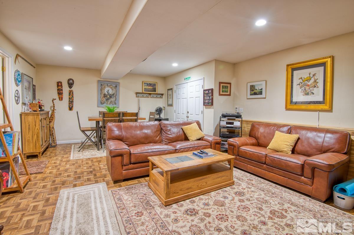 618 Jeff Lane Stateline, NV 89449 - Photo 27 of 37 a living room with furniture and a couch
