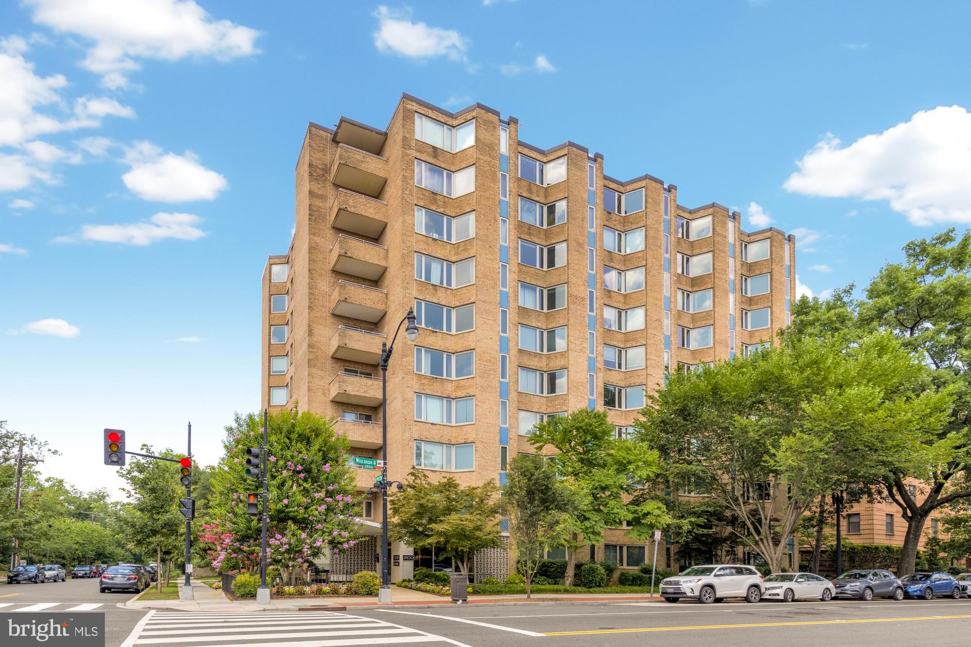 2800 Wisconsin Avenue Northwest, Unit 609 Washington, DC 20007 - Photo 2 of 20 a view of a building and a street