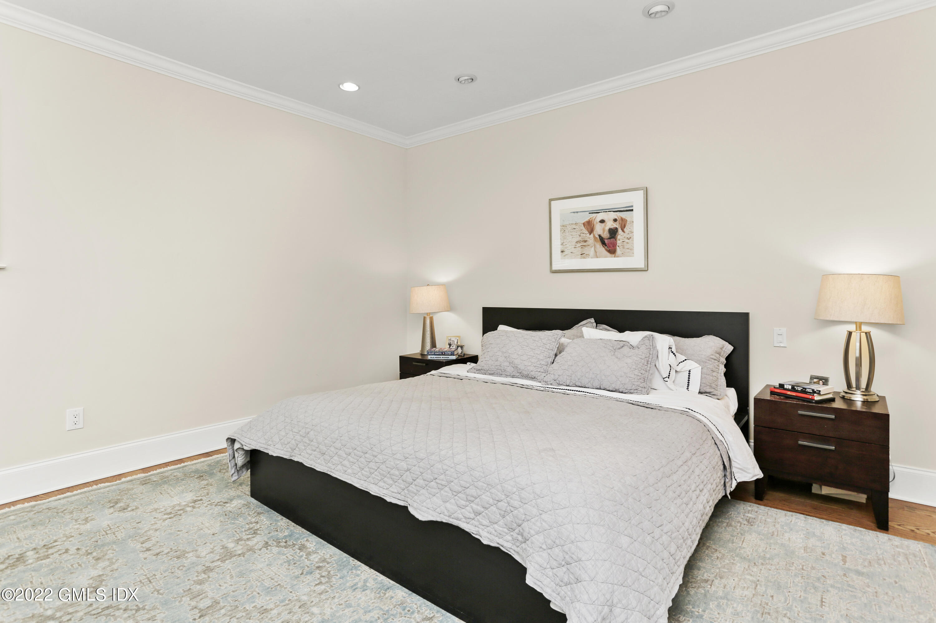 2 Pierce Road Riverside, CT 06878 - Photo 14 of 26 a bedroom with a bed and a night stand