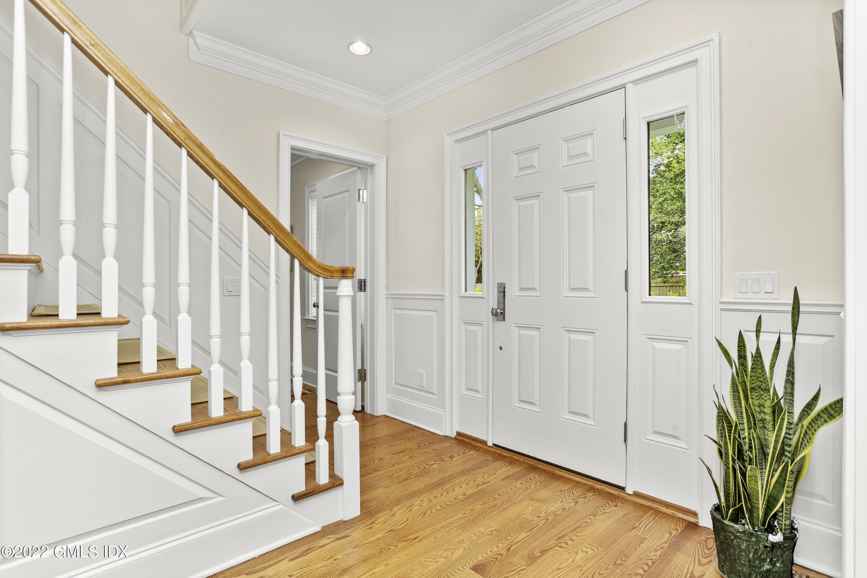 2 Pierce Road Riverside, CT 06878 - Photo 4 of 26 a view of front door with hallway