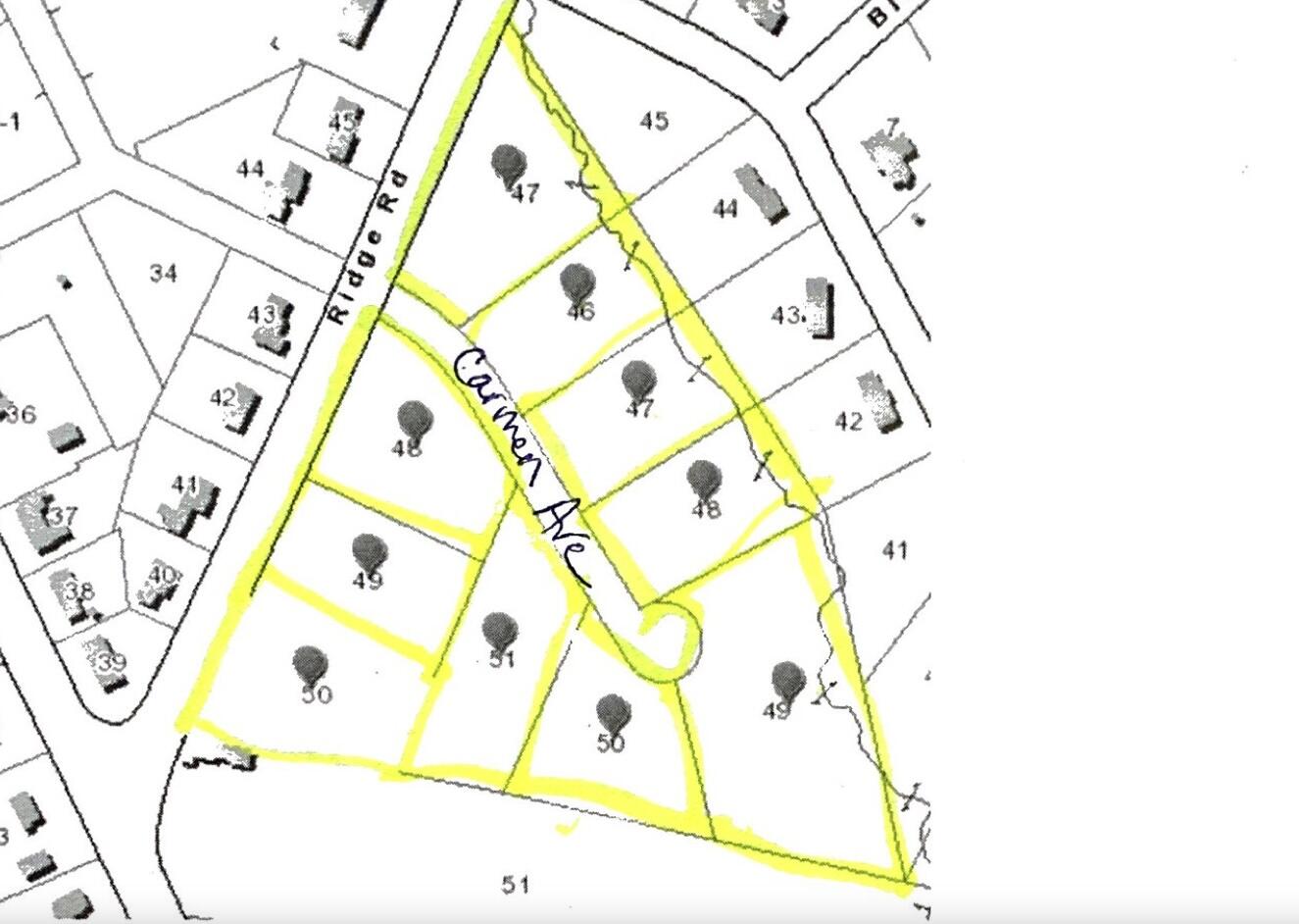0 Ridge Road Waterville, ME 04901 - Photo 2 of 3 Plot Plan- Carmen Ave