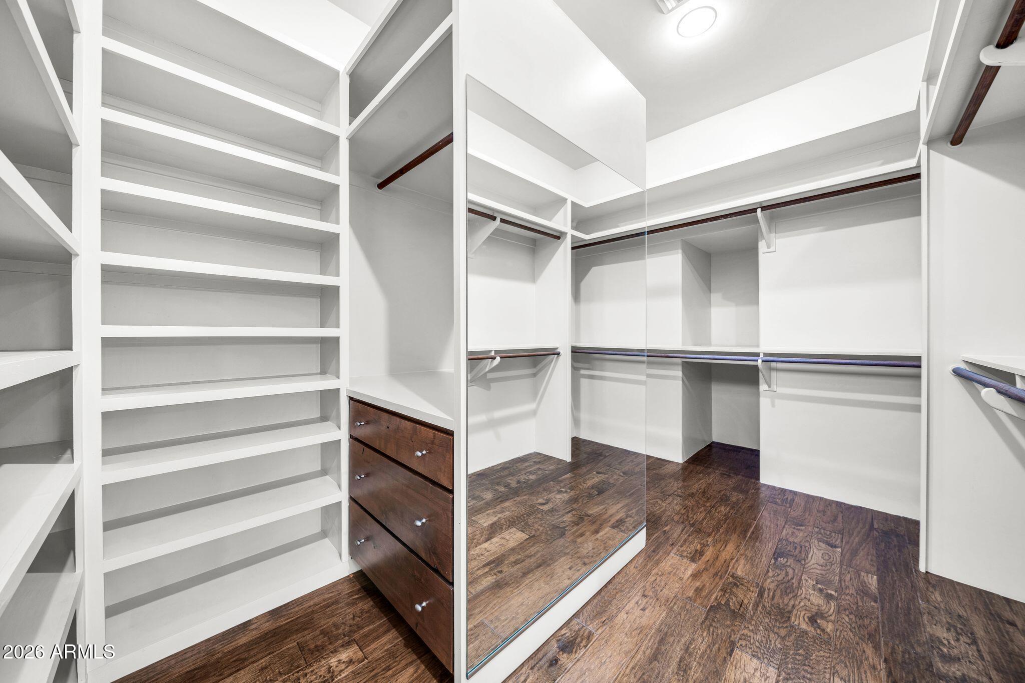 27902 North Agua Verde Drive Rio Verde, AZ 85263 - Photo 40 of 62 a view of walk in closet with empty racks