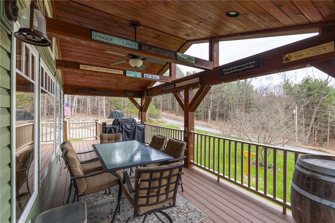 6600 East Hill Road Naples, NY 14512 - Photo 38 of 47 Upper Covered Porch