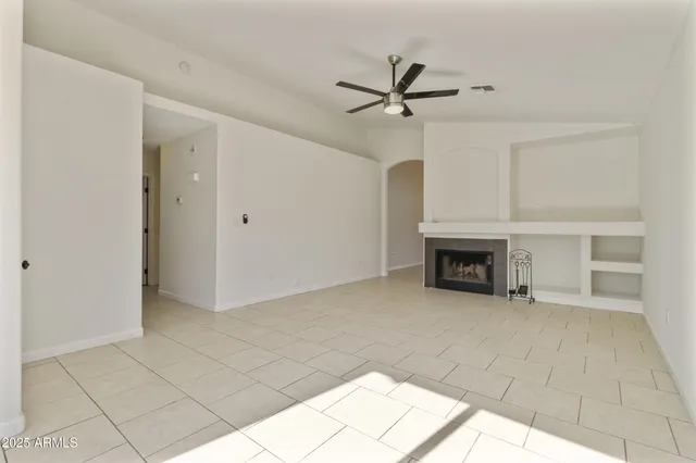 a view of a livingroom with a staircase