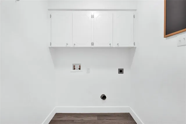 a view of backyard with green space