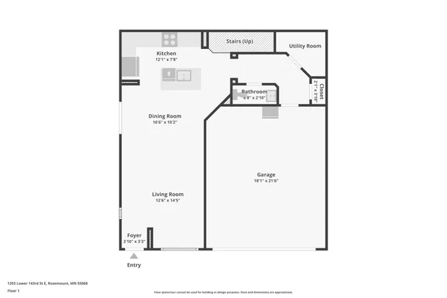 $349,900 | 1203 Lower 143rd Street East, Rosemount, MN 55068