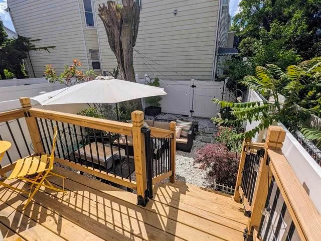 a view of a couches in the patio