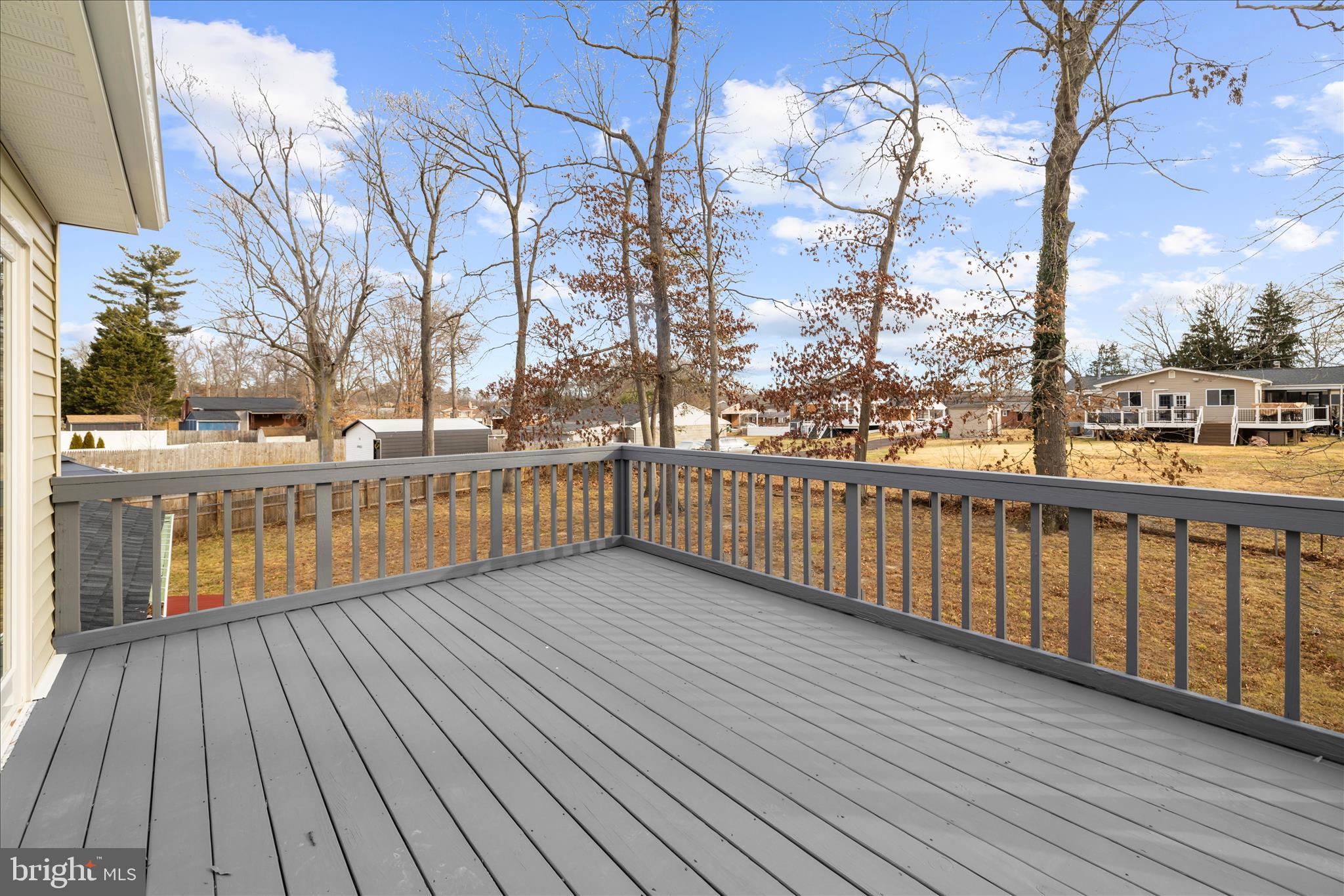 9008 Townsend Lane Clinton, MD 20735 - Photo 36 of 48 a view of city balcony with wooden floor