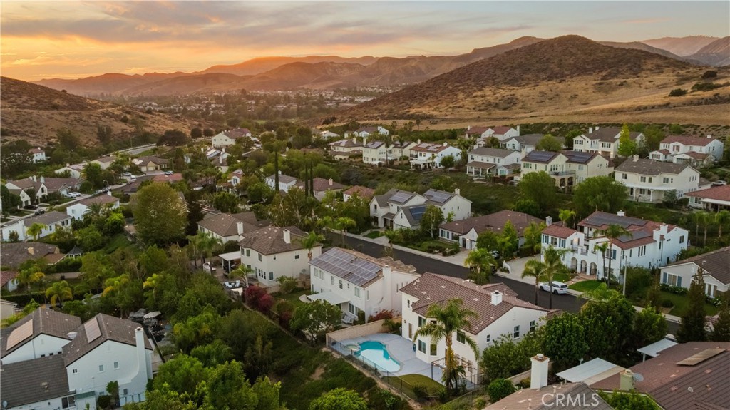 5474 Sunlight Street Simi Valley, CA 93063 - Photo 59 of 62 Aerial neighborhood panorama
