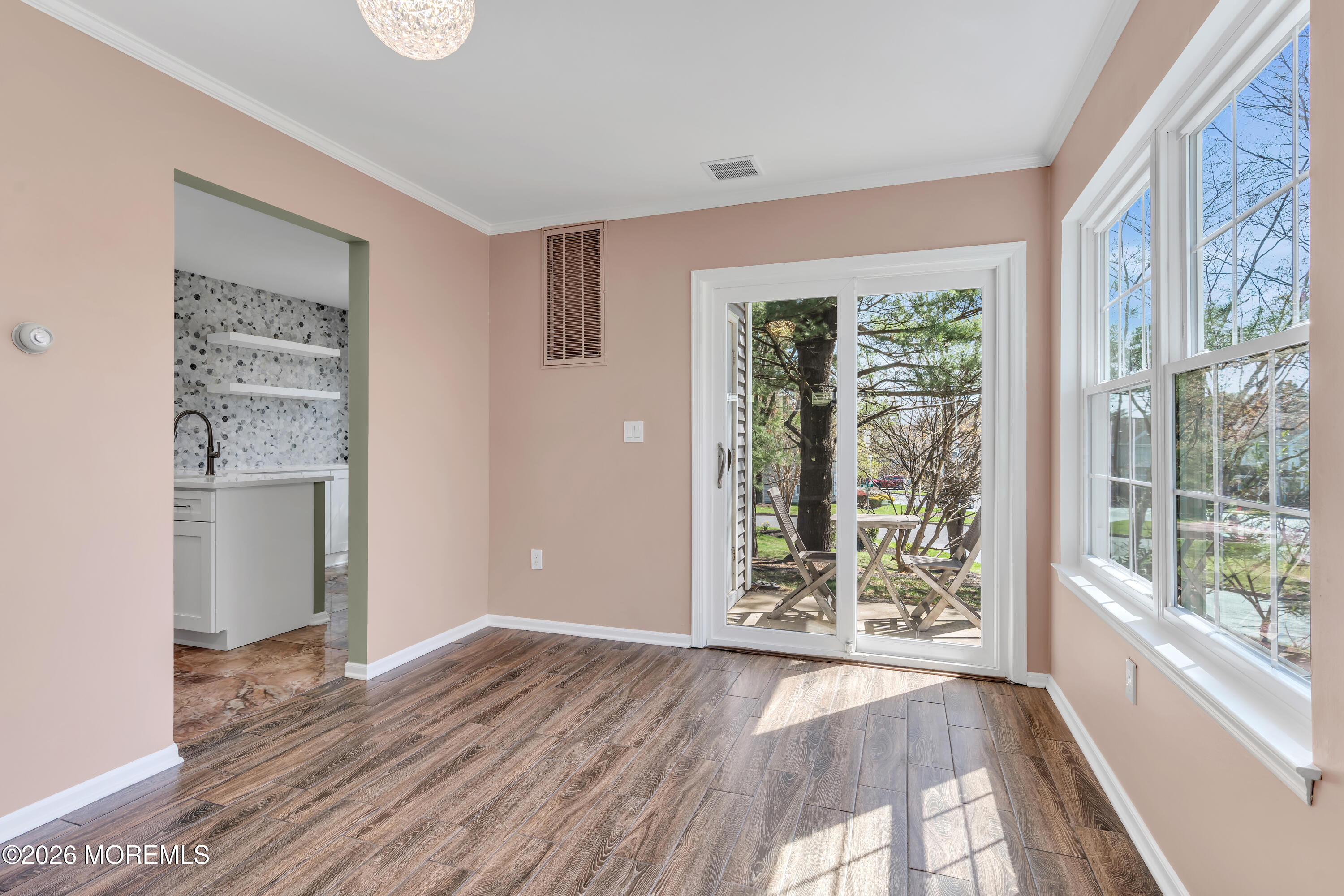 8 Mainbraid Court Tinton Falls, NJ 07753 - Photo 14 of 42 Dining Area with Slider to Paio