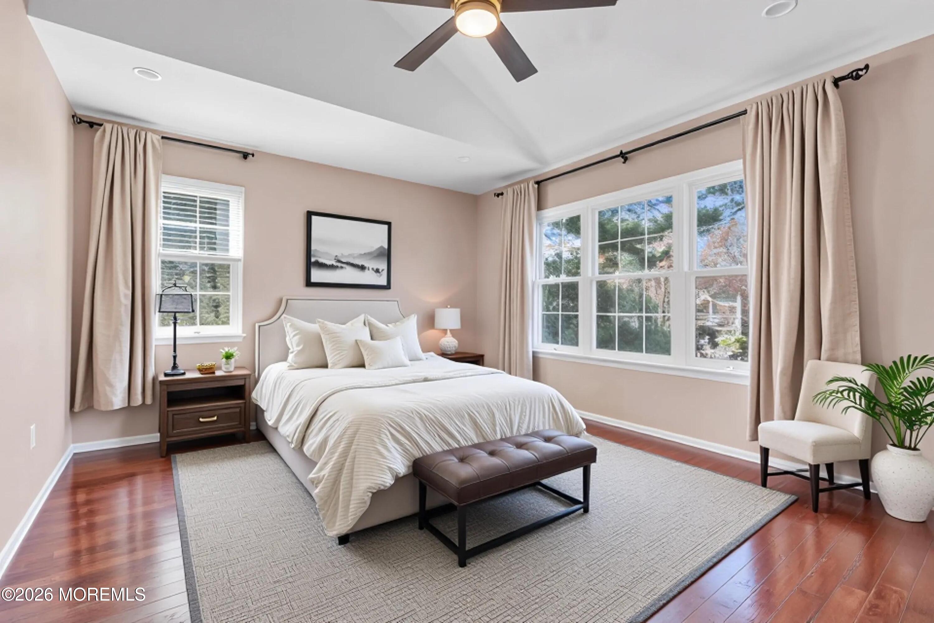 8 Mainbraid Court Tinton Falls, NJ 07753 - Photo 27 of 42 Primary Bedroom w/Vaulted Ceiling