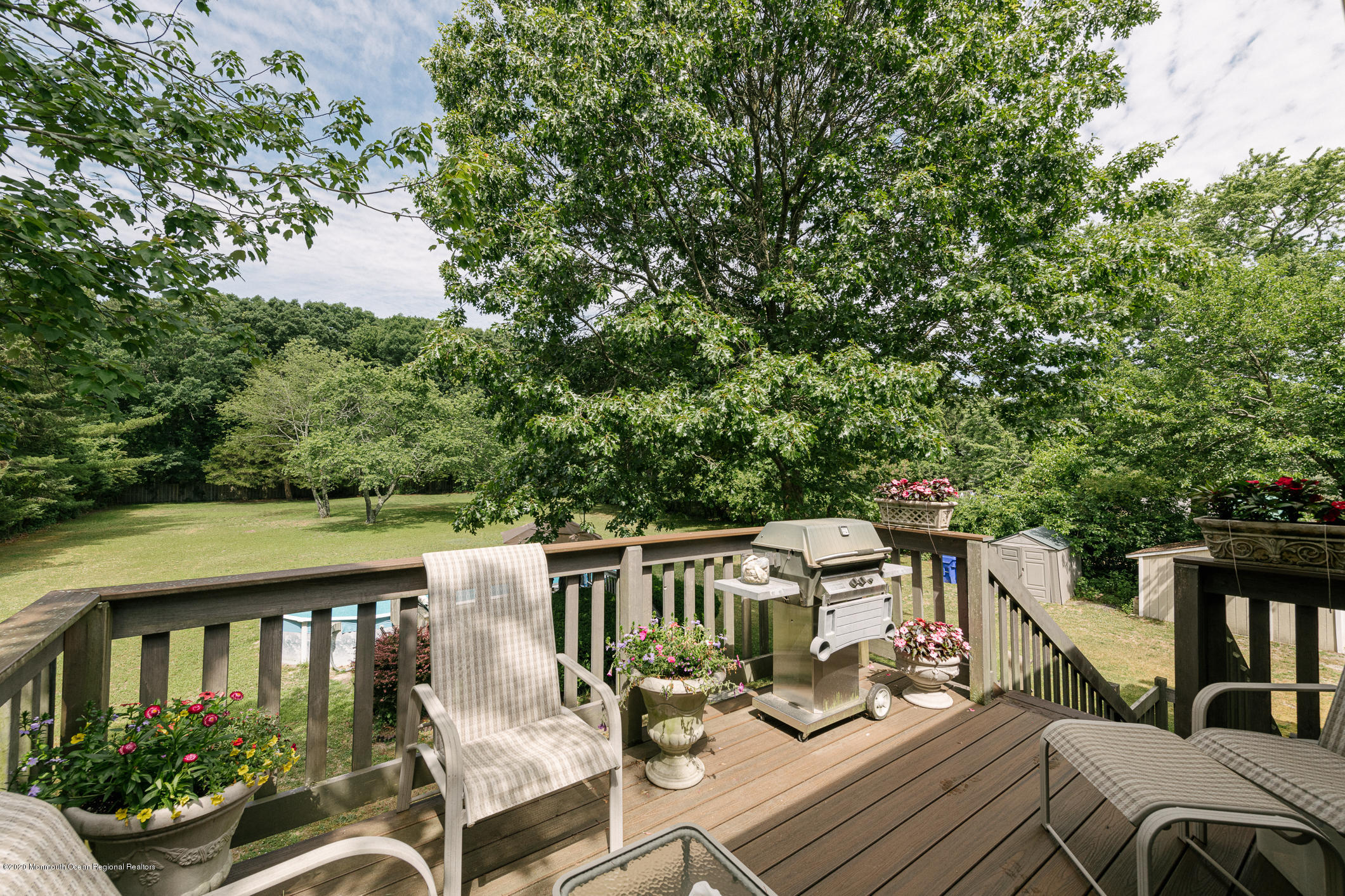 356 Cherry Quay Road Brick, NJ 08723 - Photo 14 of 31 a view of a patio on the roof deck