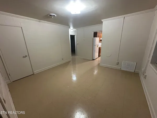 a view of empty room