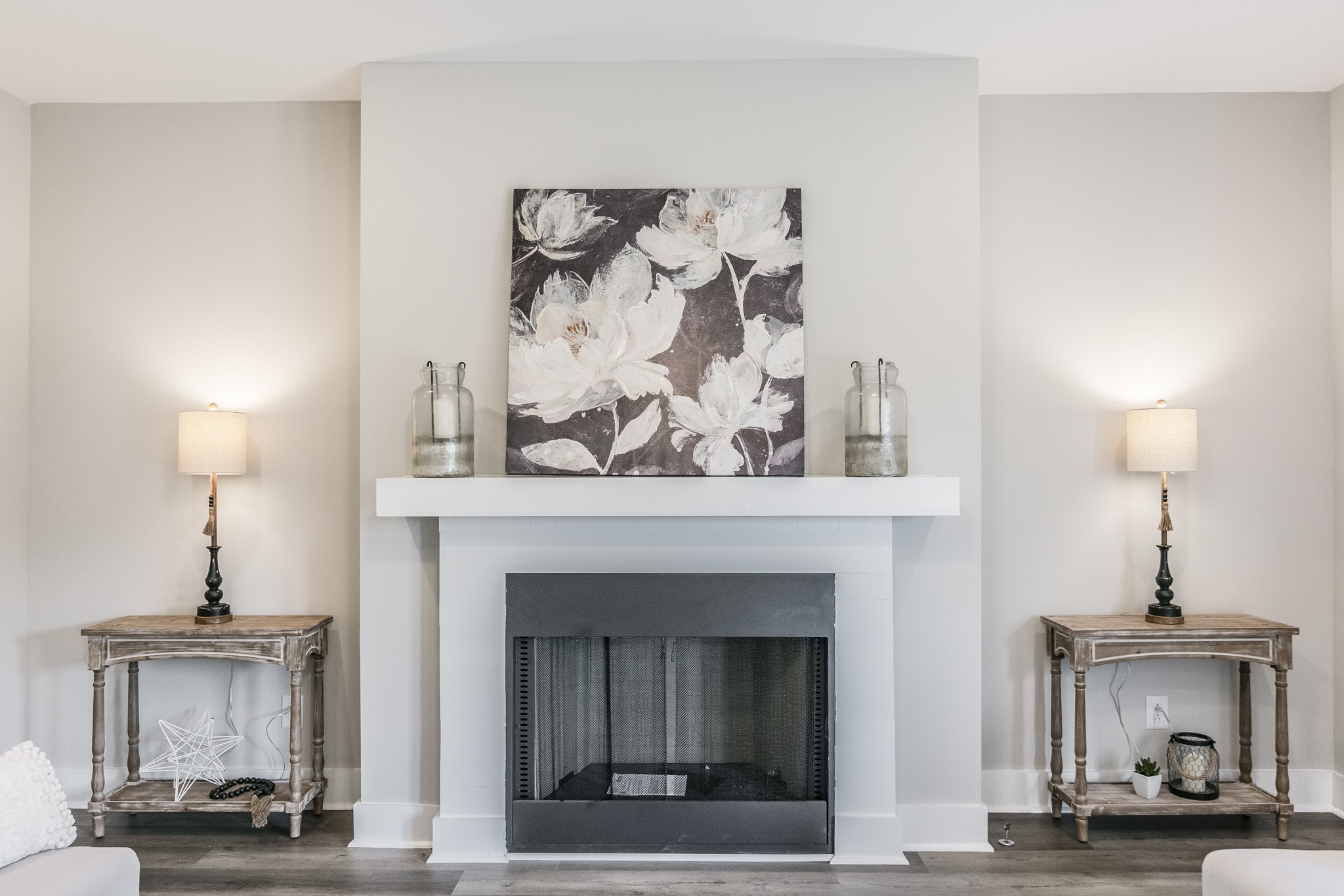 4839 Pulliam-Hardaway Road Springfield, TN 37172 - Photo 11 of 40 a living room with furniture and a fireplace