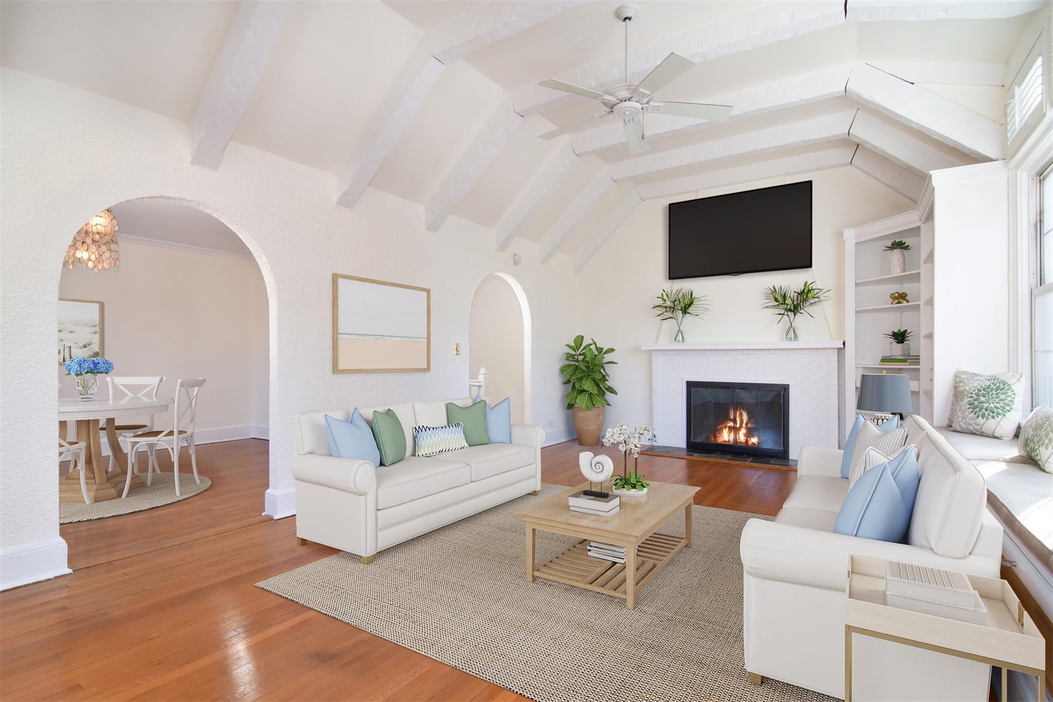 Welcome to residence A81 at the Bronxville Chateau (picture digitally staged)