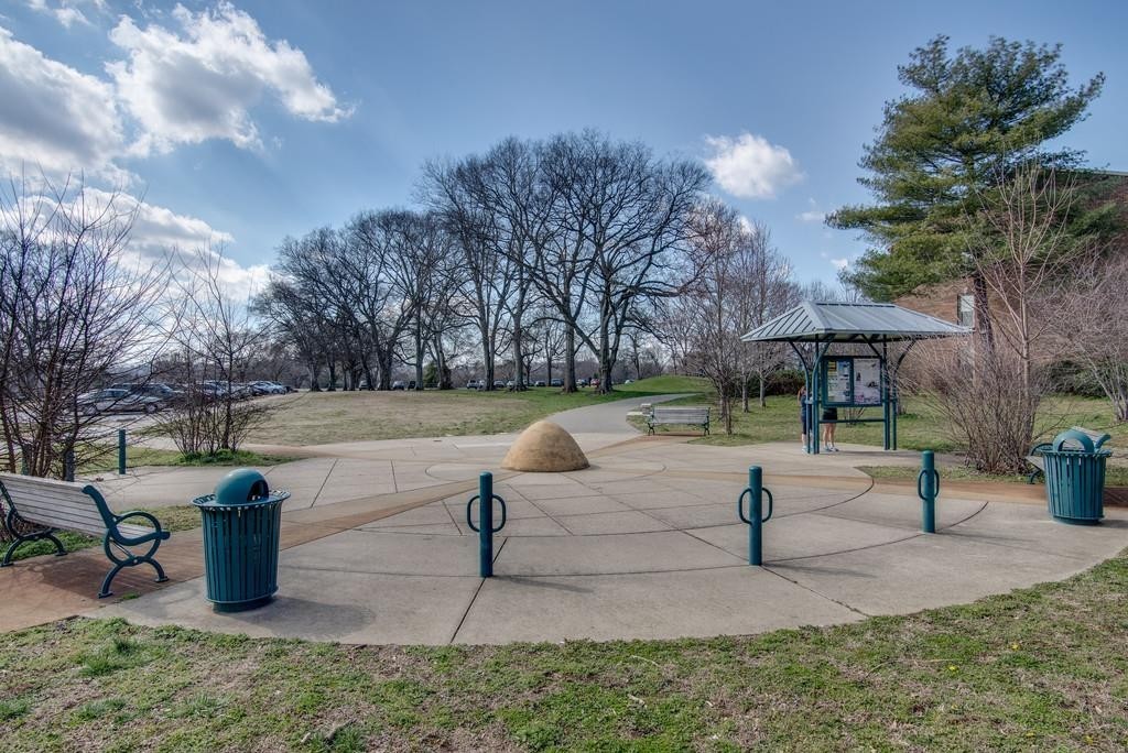 517 Sloan Road Nashville, TN 37209 - Photo 19 of 25 a view of a garden with sitting area