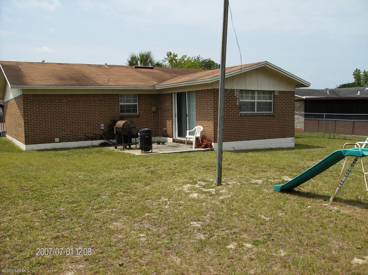 4411 Bedivere Road Jacksonville, FL 32208 - Photo 7 of 12 Back of home
