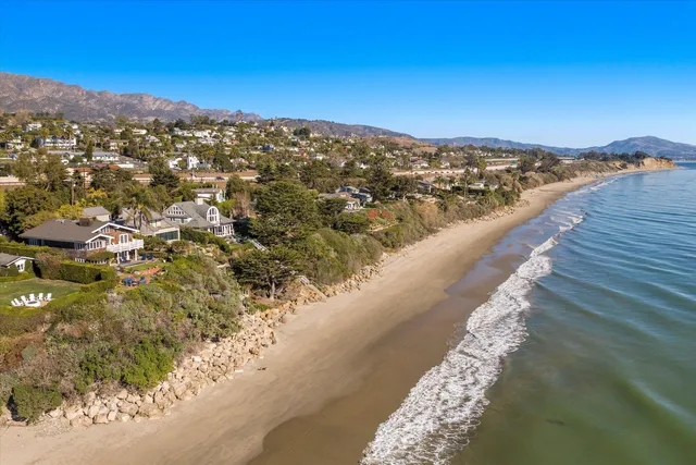 a view of a city and mountains
