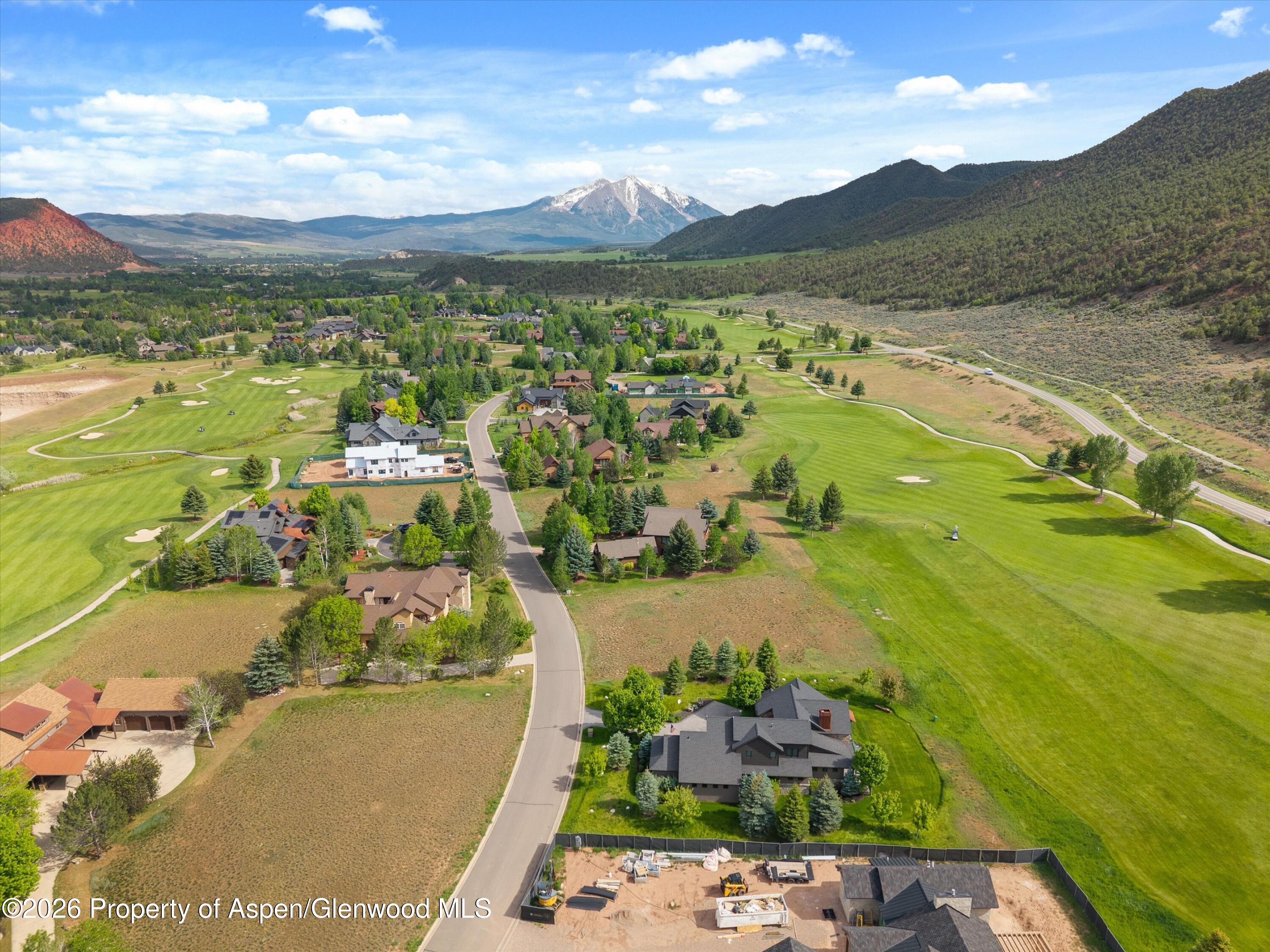 285 Saddleback Road Carbondale, CO 81623 - Photo 53 of 55 aerial view of home