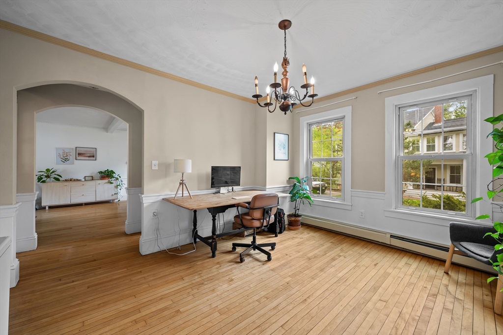 10 Maple Street Sturbridge, MA 01566 - Photo 18 of 40 a view of a livingroom with furniture window and wooden floor